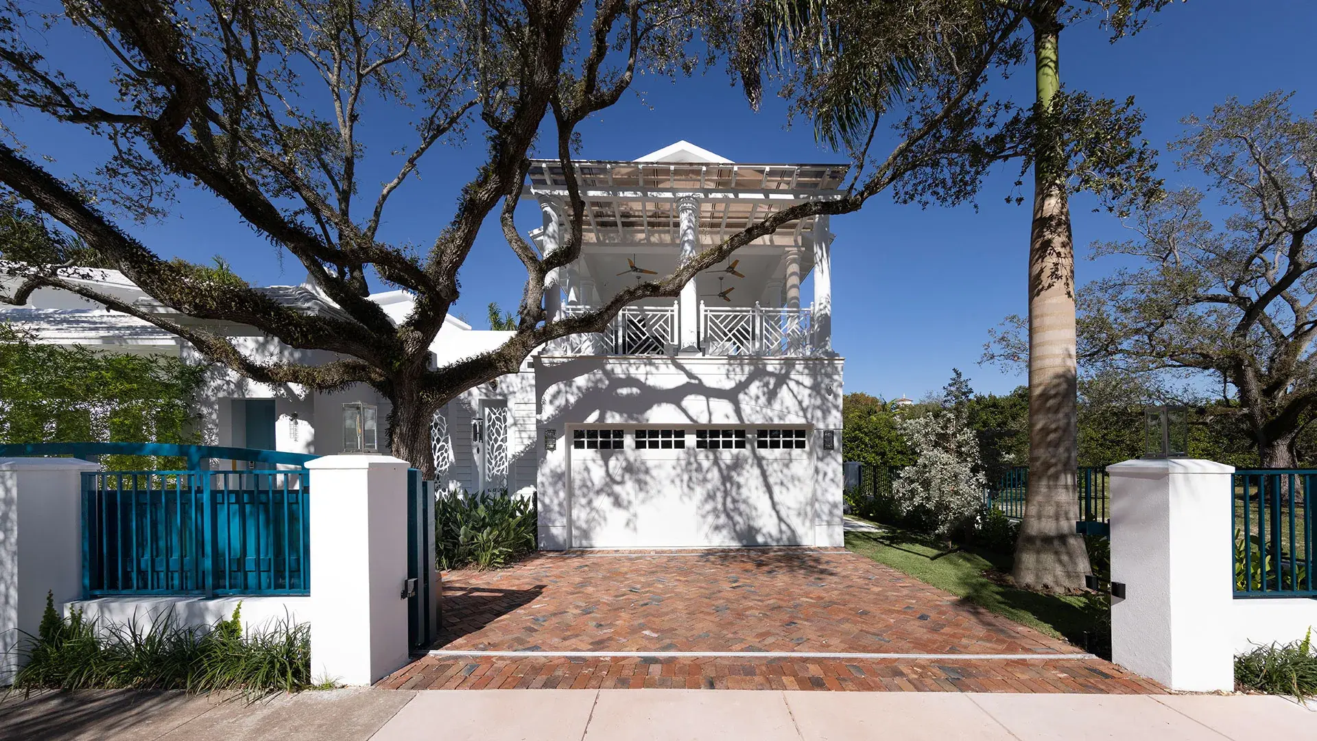 1238 Malaga — main entry facade at dusk