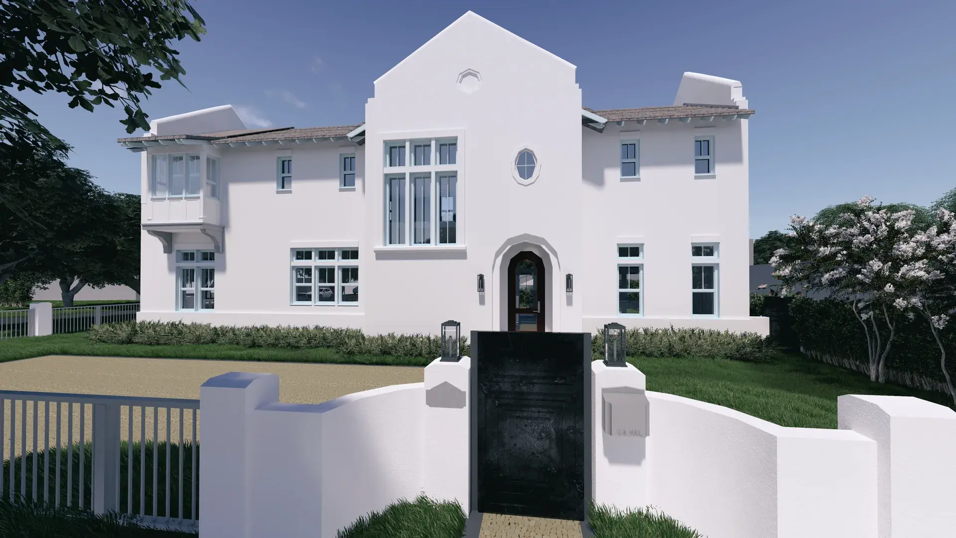 747 Palermo — eye-level rendering, southeast
