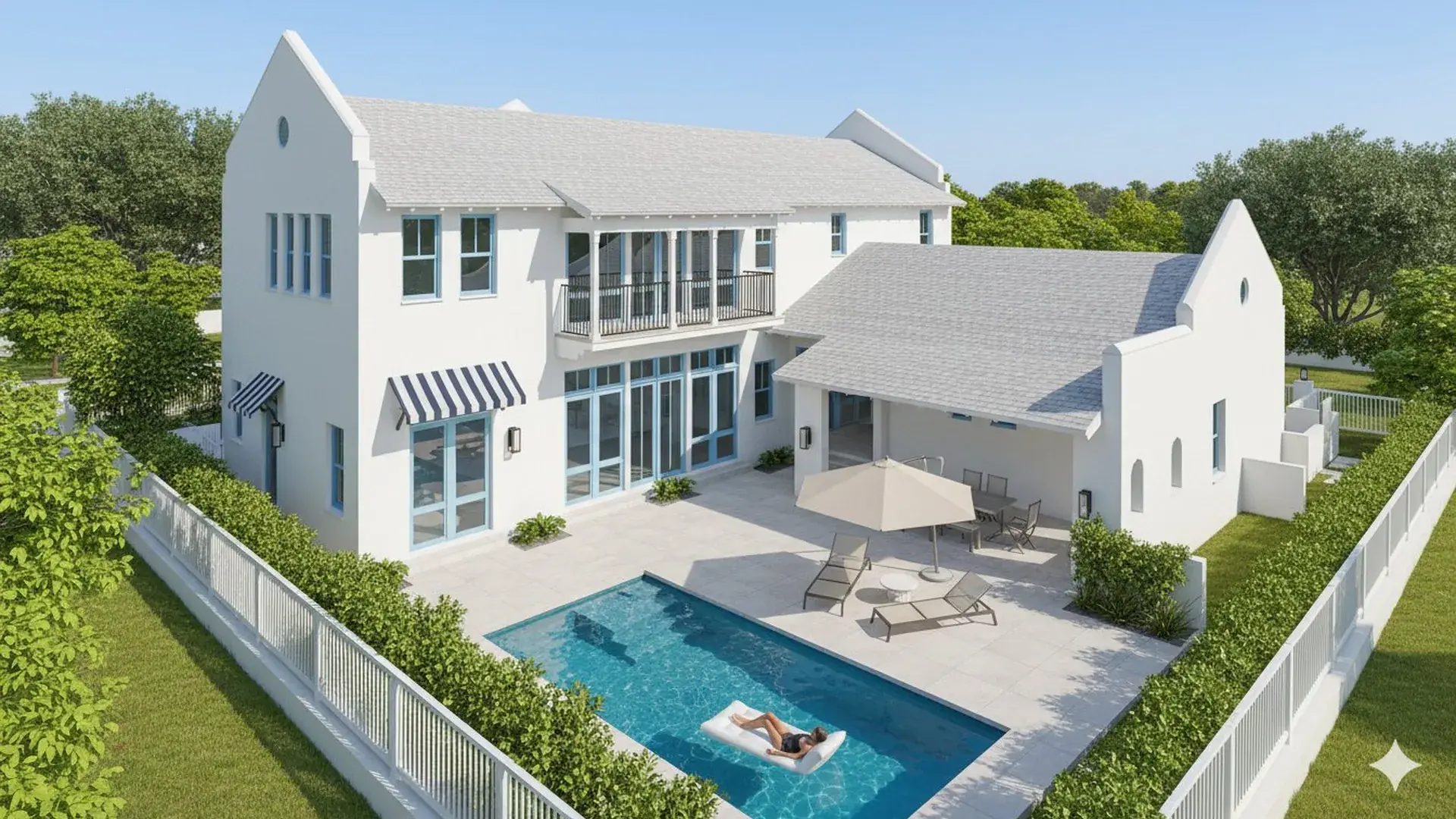 747 Palermo — pool and patio exterior, day