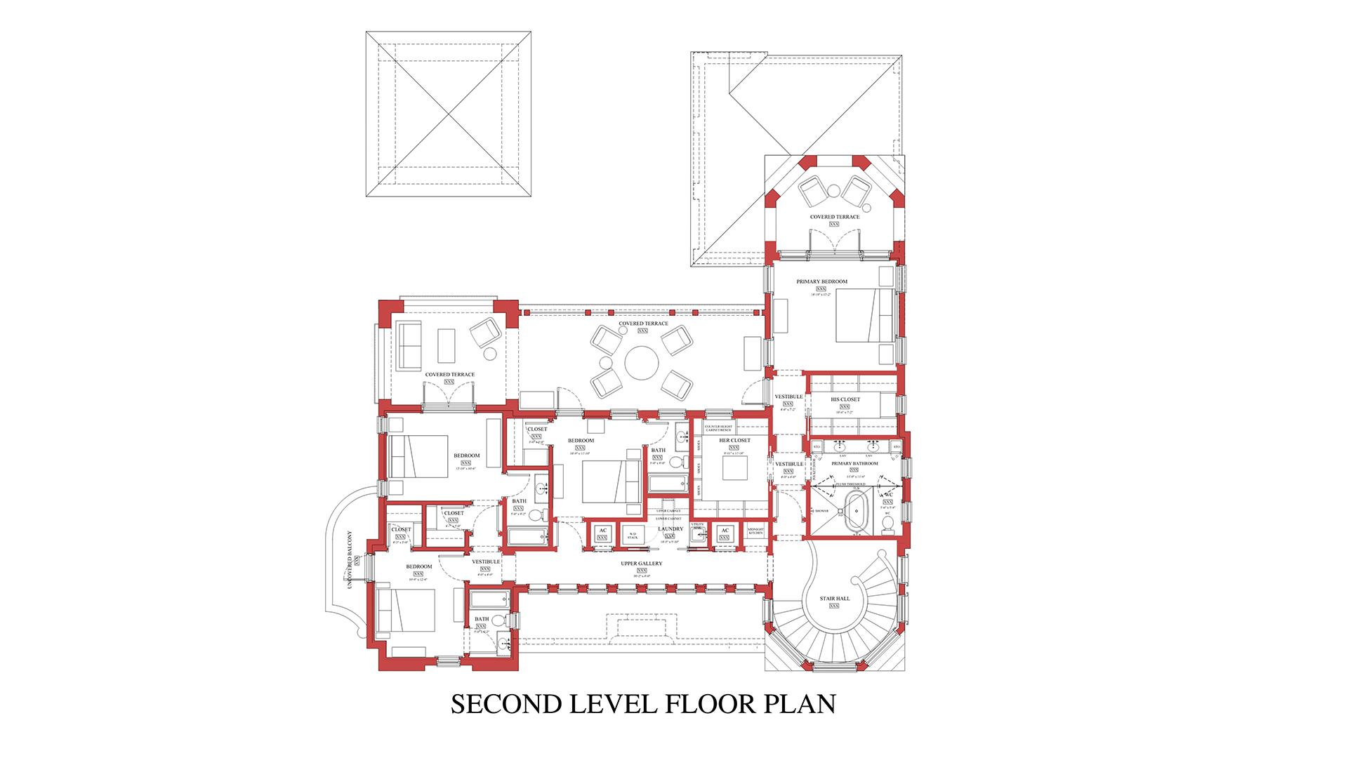 800 Valencia — second floor plan