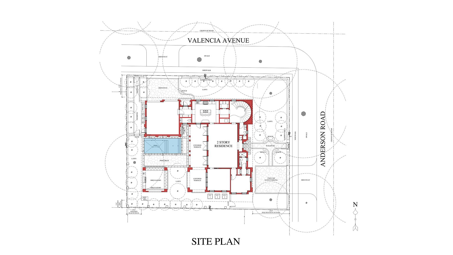 800 Valencia — site plan